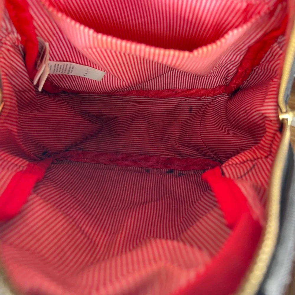 Herschel Supply‎ Co. Black Mini Backpack Gold Zipper Academia Bookbag